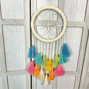 Matilda Jane Dreamcatcher Woven Wall Art Huge Colorful Tassels Bohemian Decor